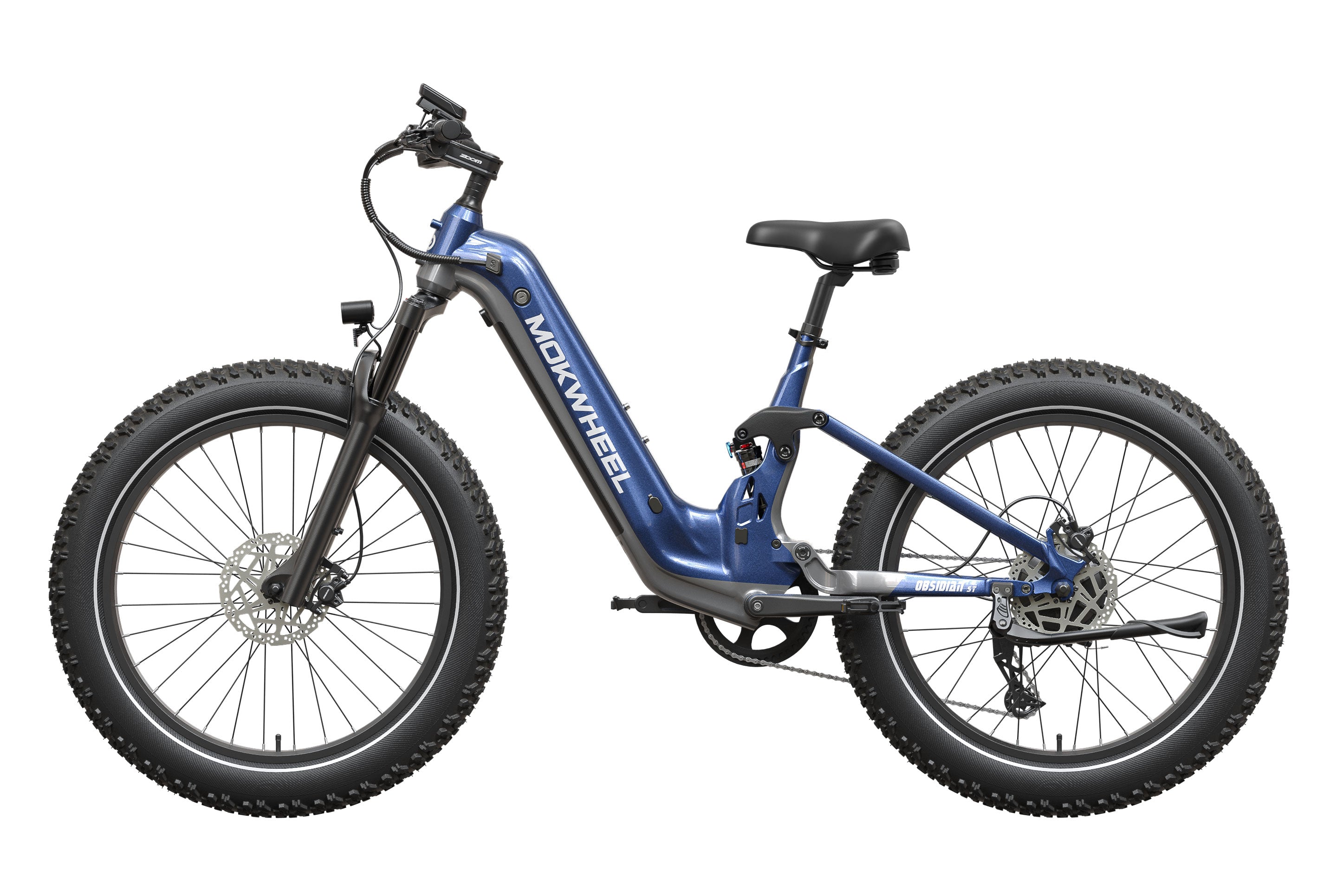 Obsidian ST 2.0 Ebike #Color_Blue and Grey