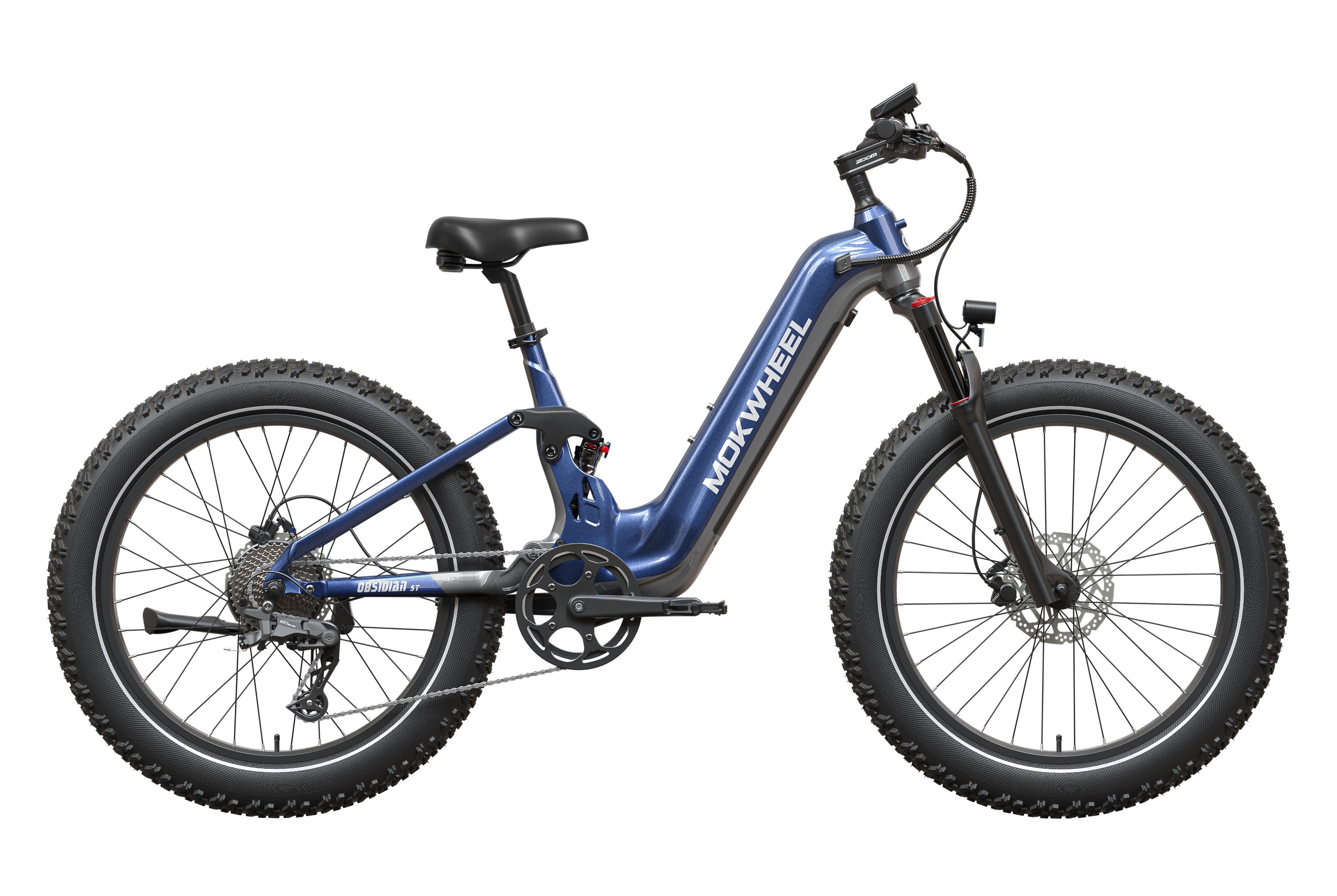 Mokwheel Obsidian ST 2.0 Blue and Grey #Color_Blue and Grey