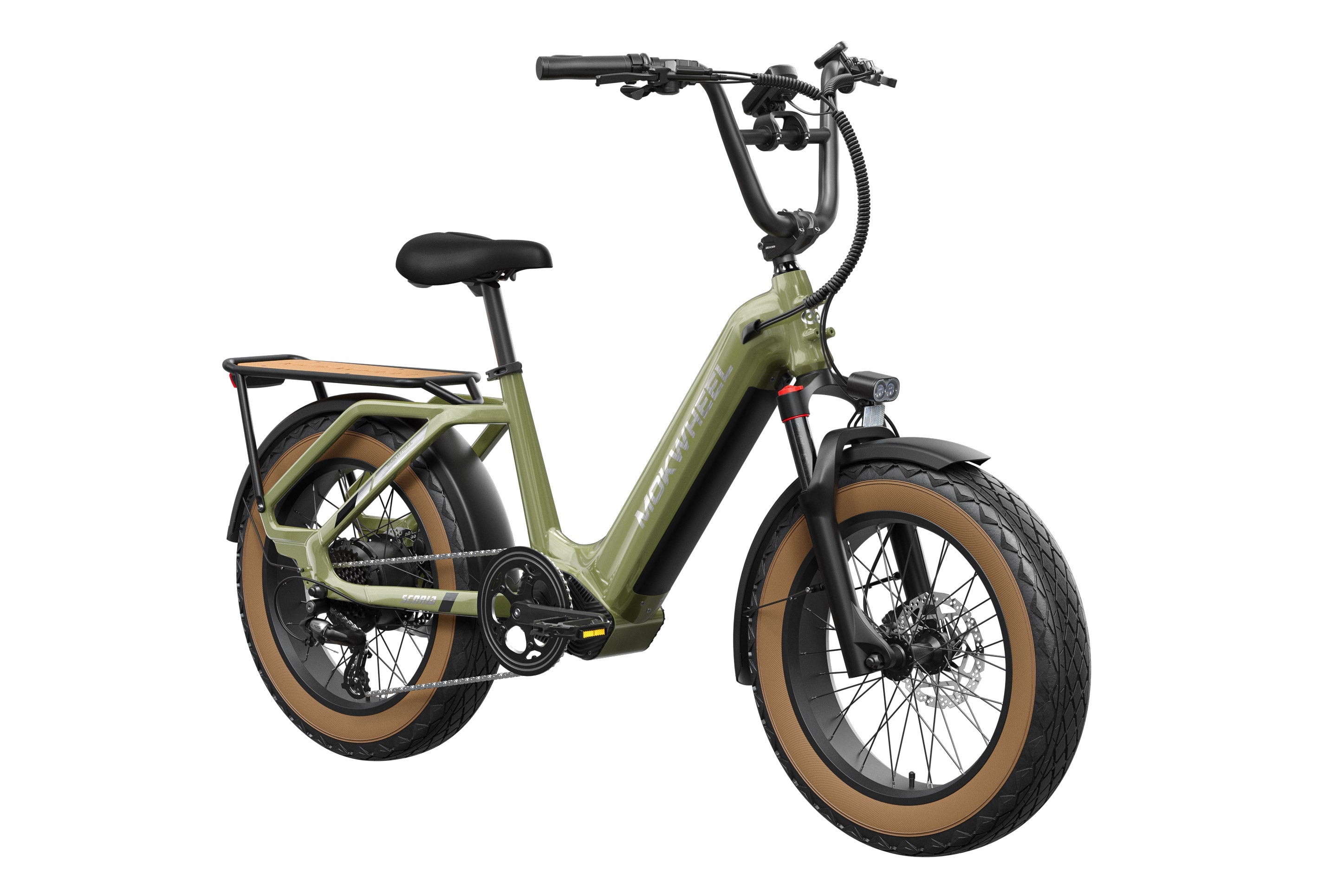Scoria 2.0 Ebike #Color_Olive Green
