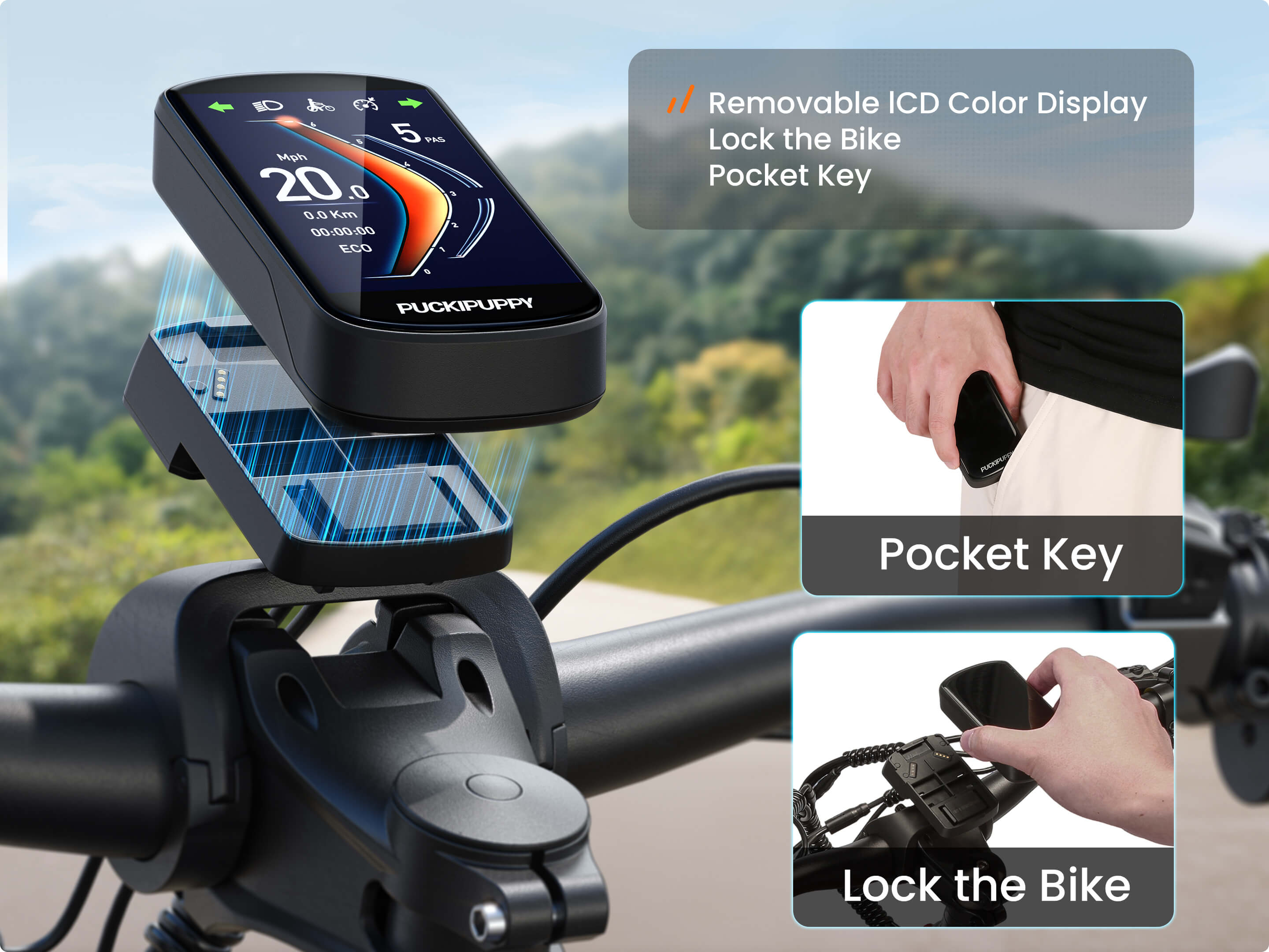 GoldenR Pro Ebike #Color_Black and Red