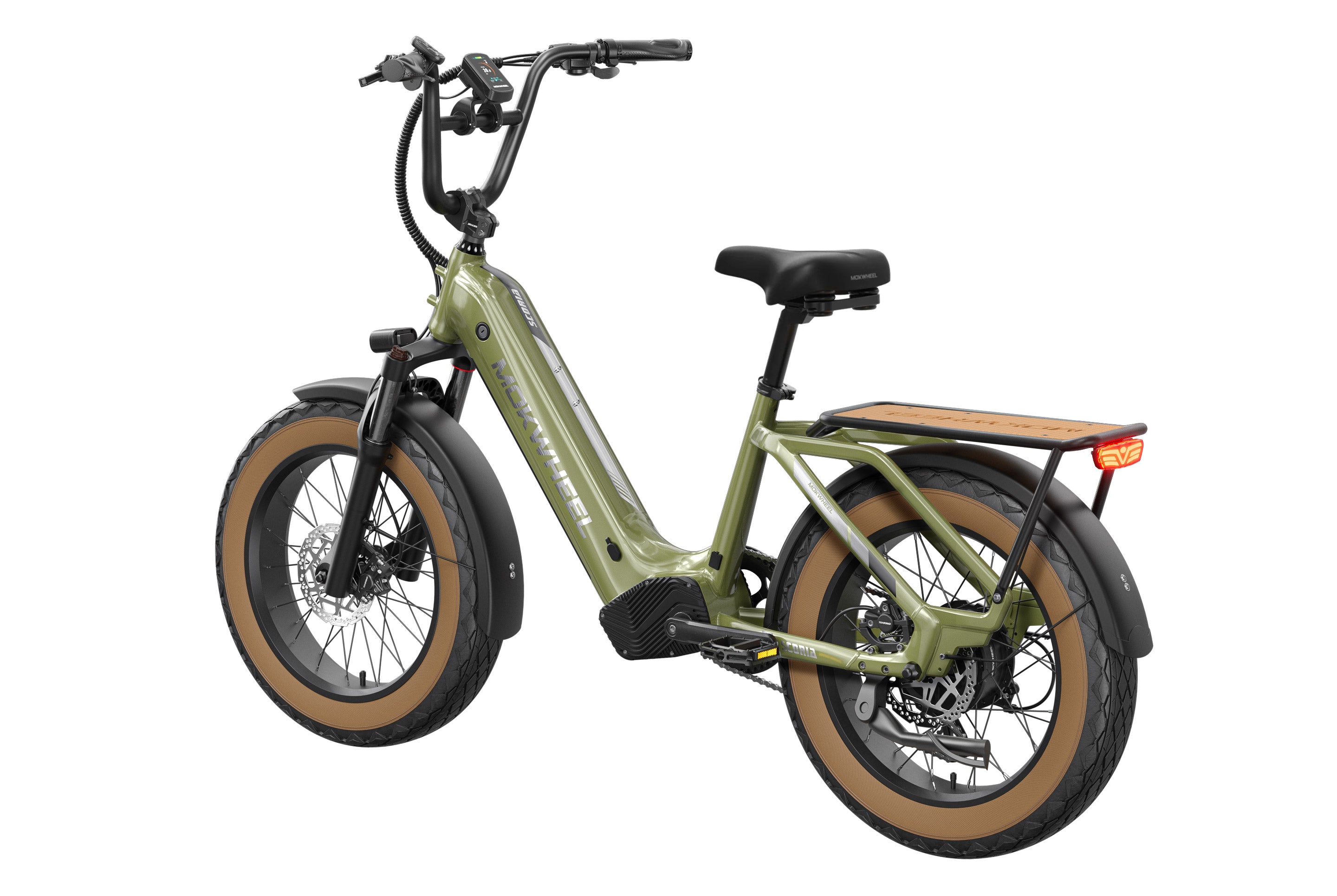 Scoria 2.0 Ebike #Color_Olive Green