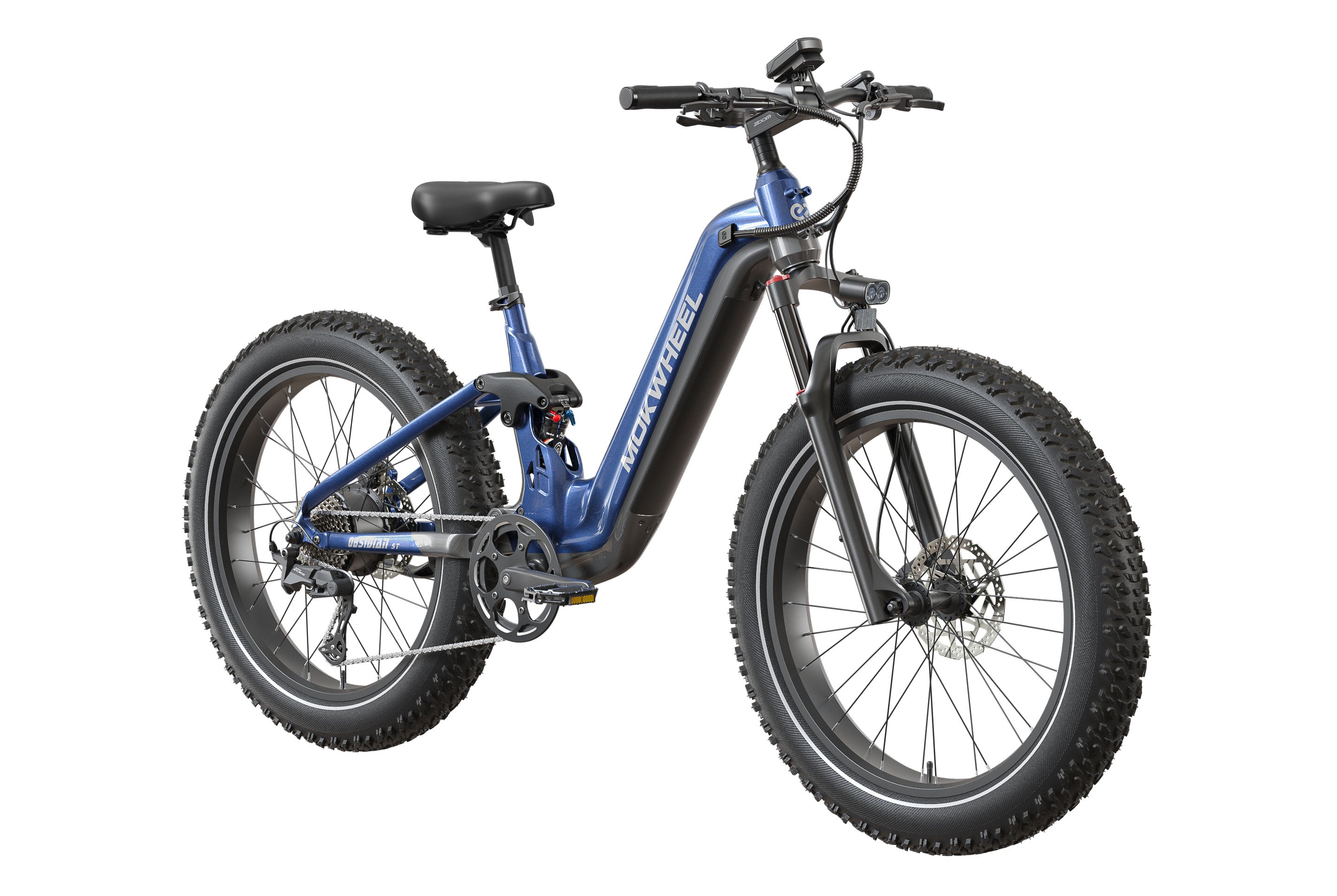 Obsidian ST 2.0 Ebike #Color_Blue and Grey