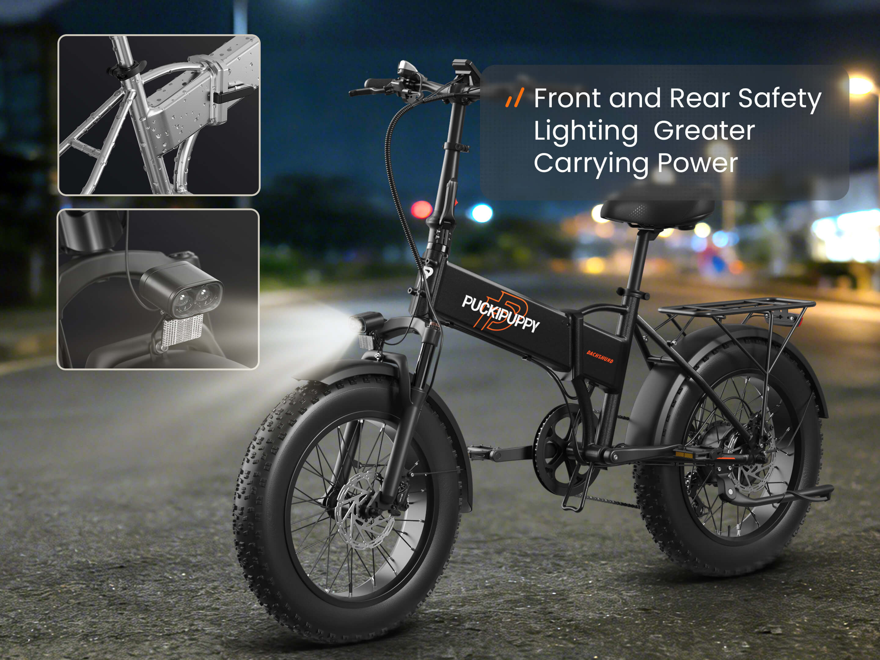 Dachshund Ebike #Color_Black