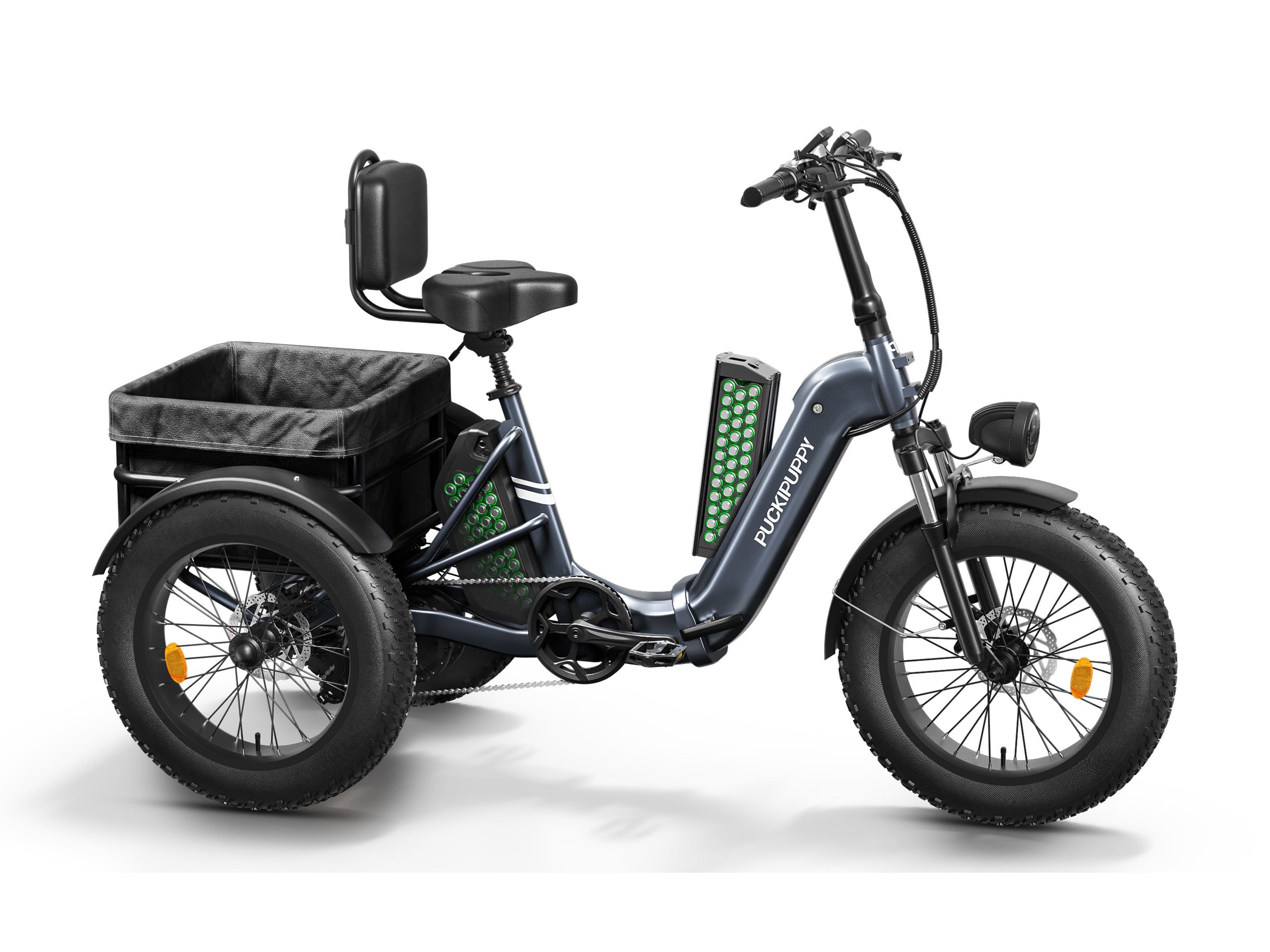 Puckipuppy Husky Plus E-Trike Gray #Color_Gray