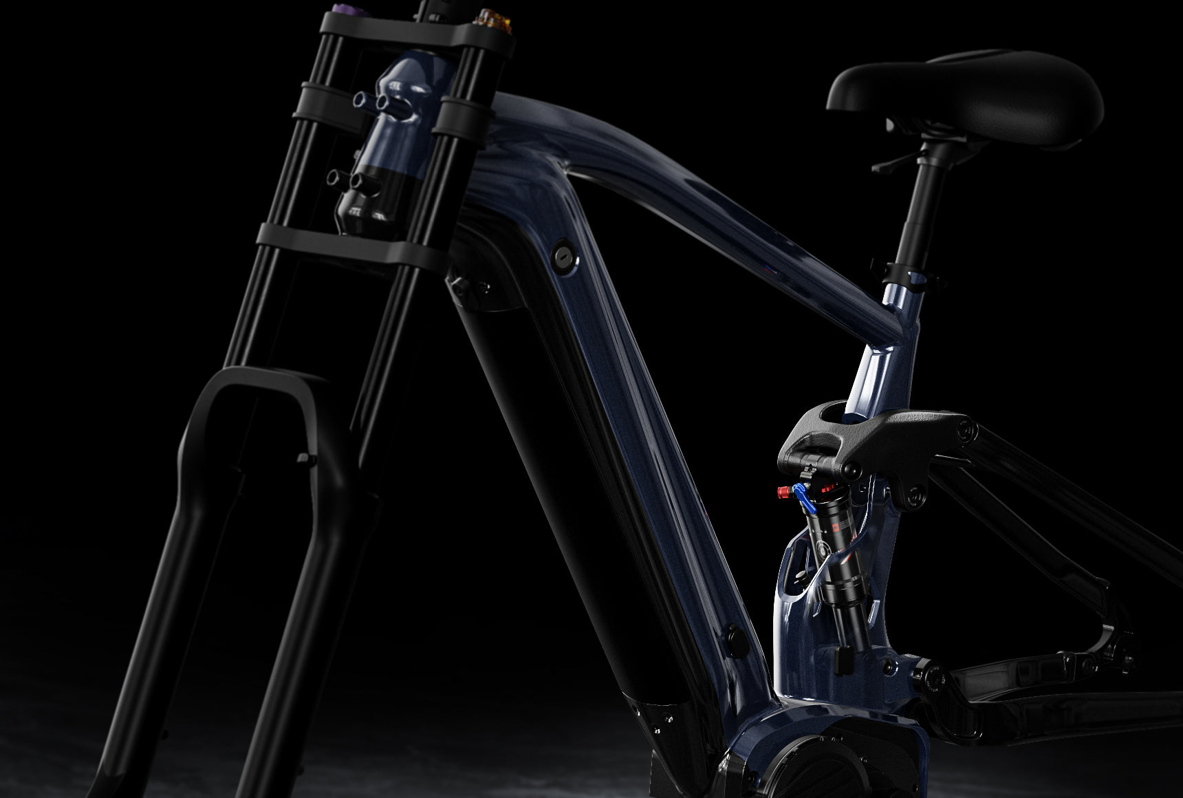 Onyx Ebike feature 4 #Color_Black and Blue