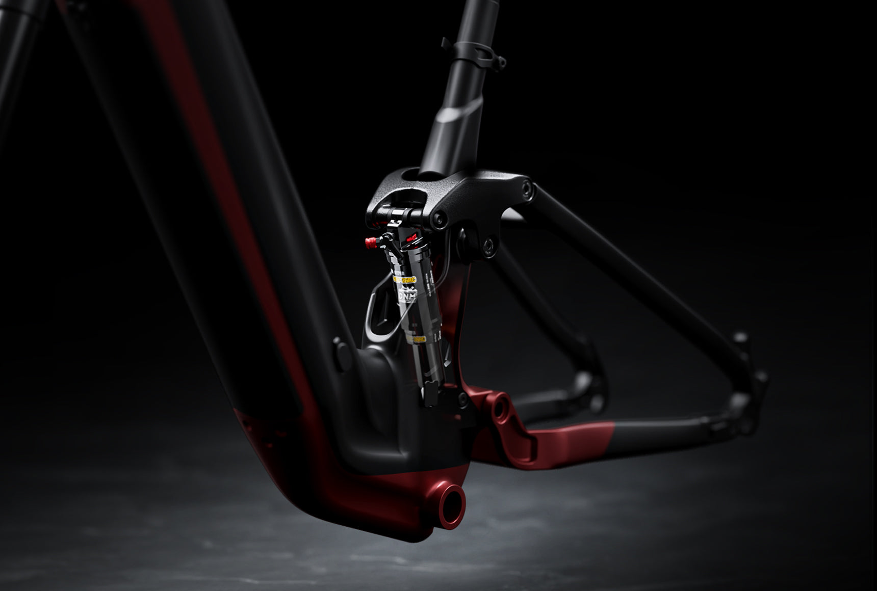 Obsidian 2.0 Ebike feature 5 #Color_Black and Red