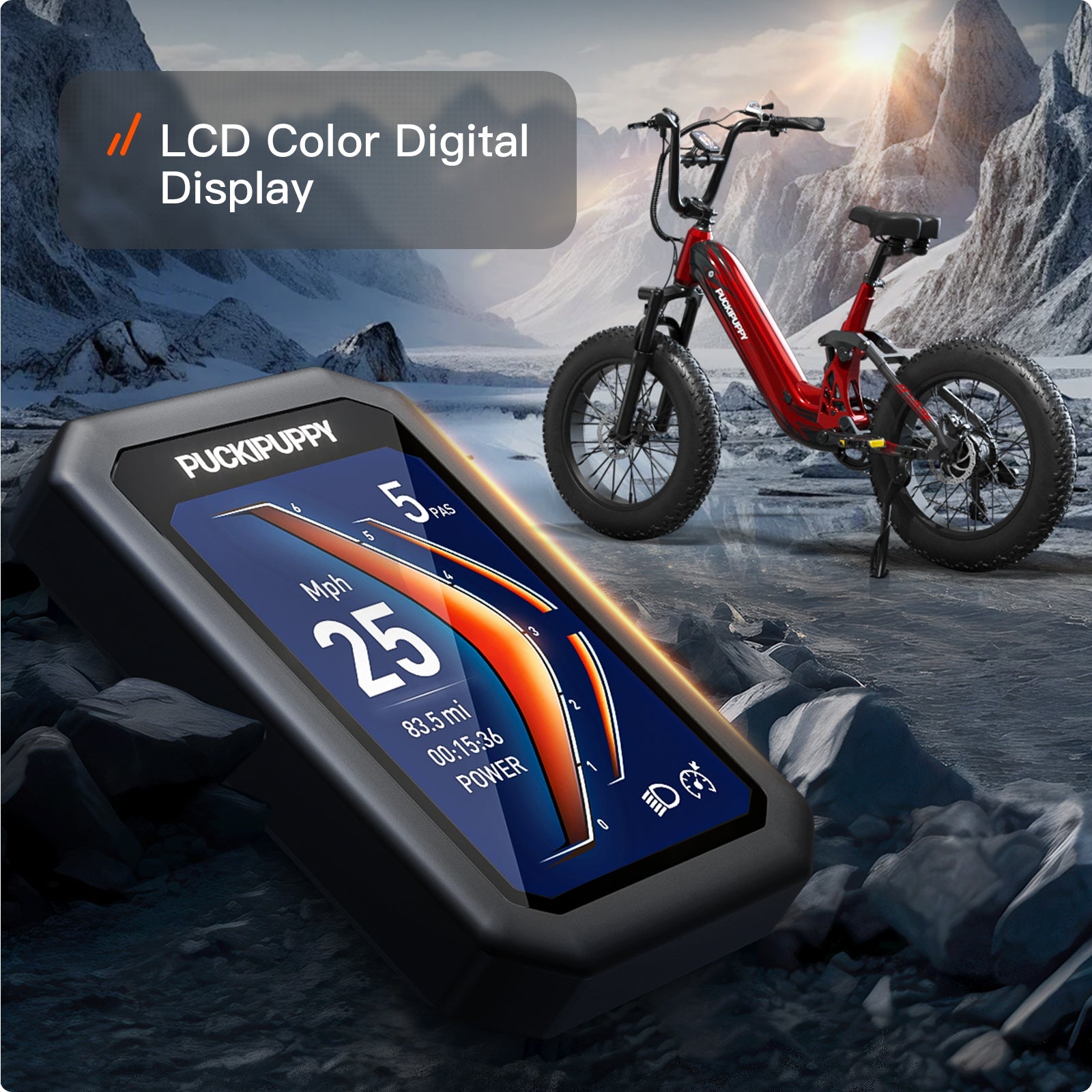 Corgi Ebike #Color_Graffiti Red