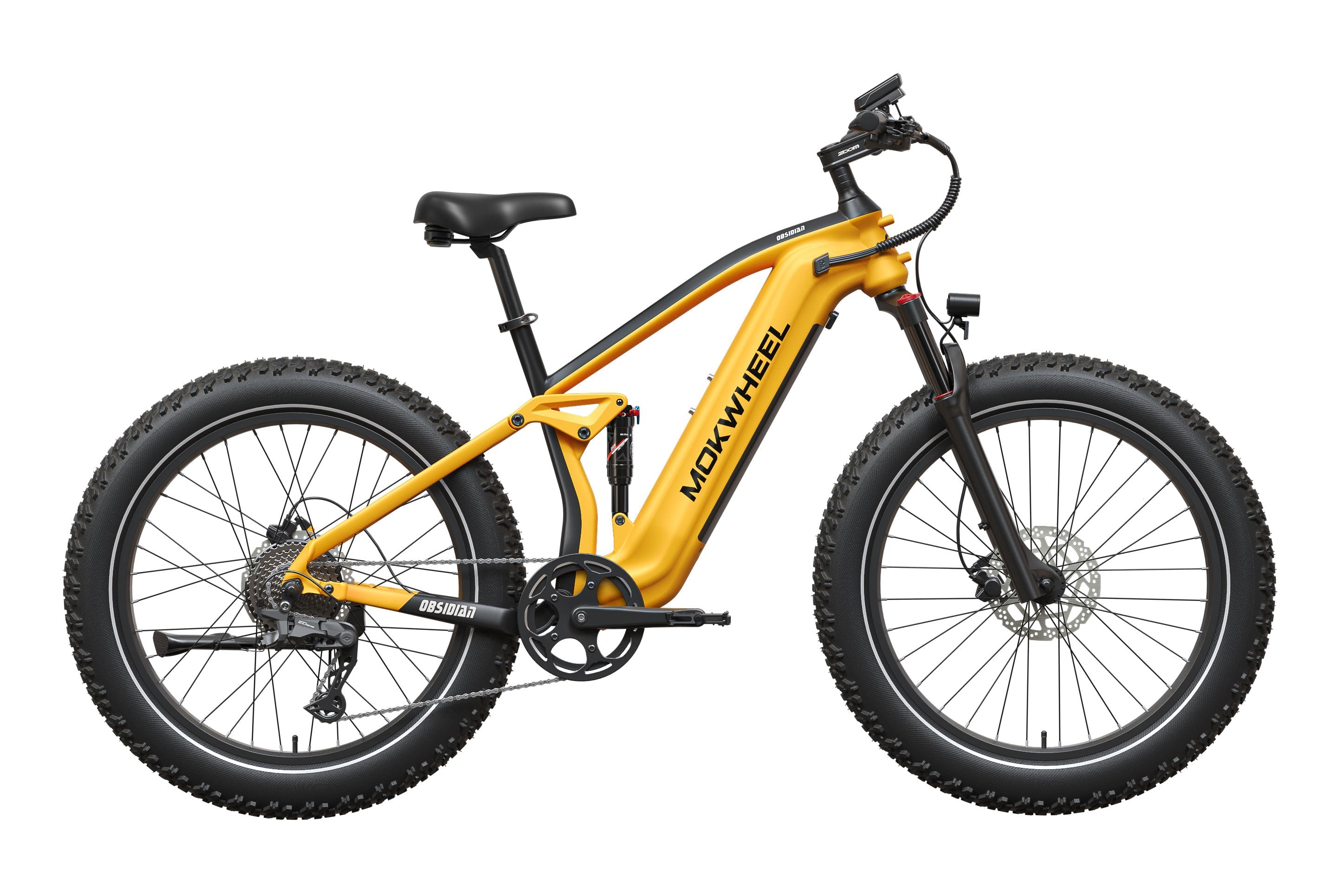 Mokwheel Obsidian 2.0 Yellow and Black #Color_Yellow and Black
