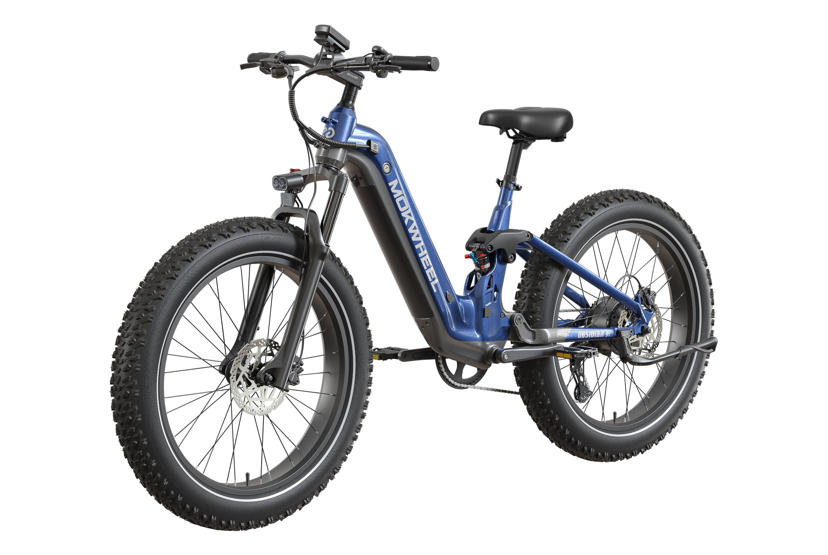 Obsidian ST 2.0 Ebike #Color_Blue and Grey