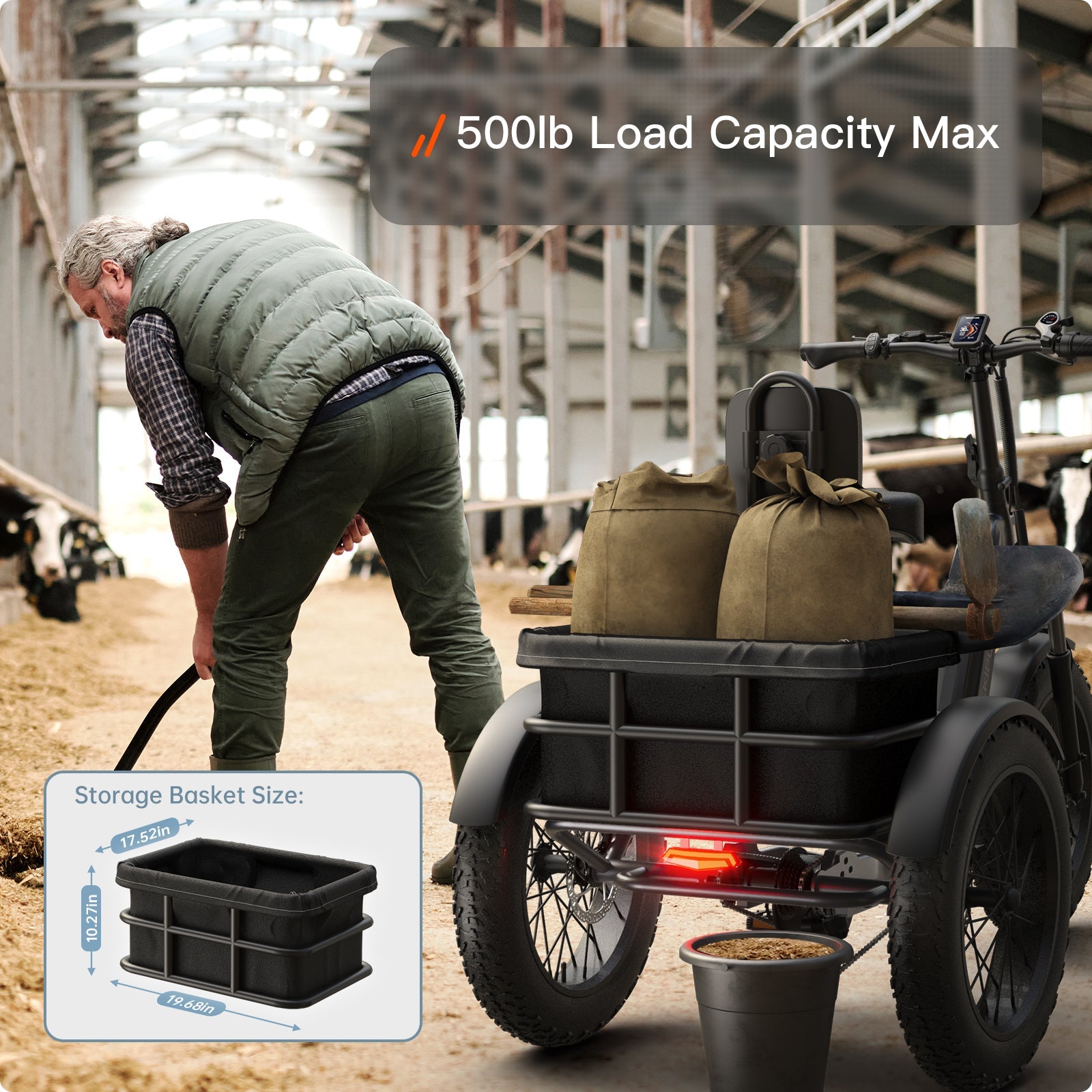 Husky Plus Etrike #Color_Gray