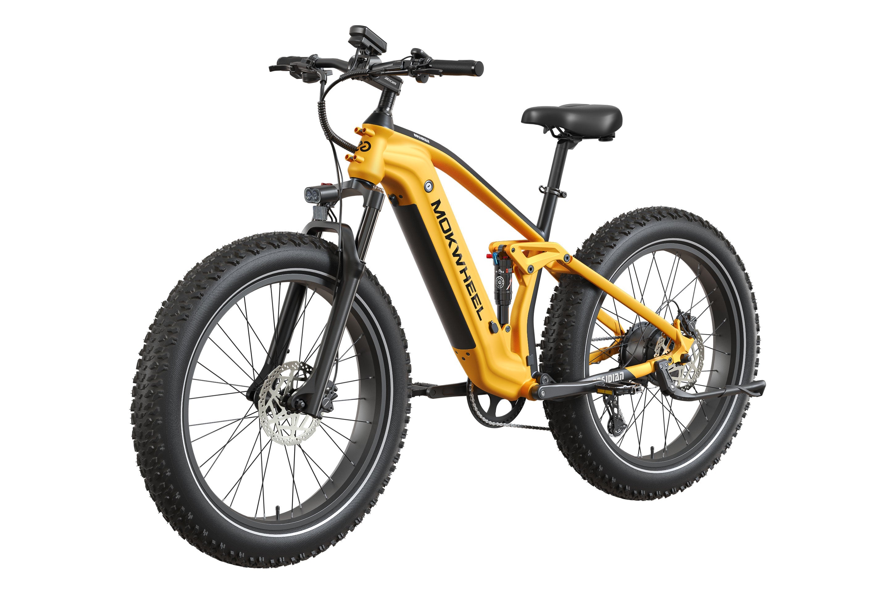 Obsidian 2.0 Ebike #Color_Yellow and Black