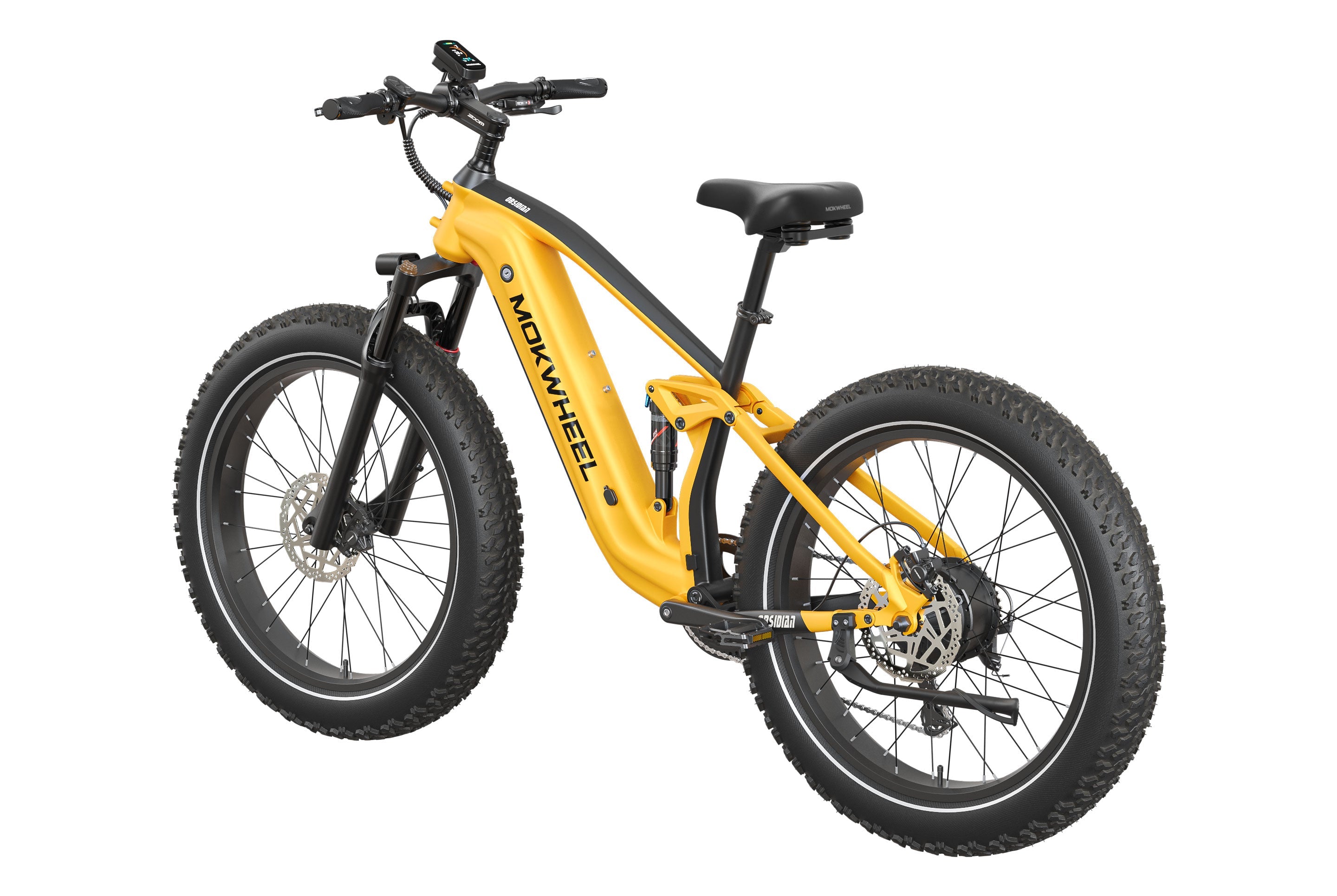 Obsidian 2.0 Ebike #Color_Yellow and Black