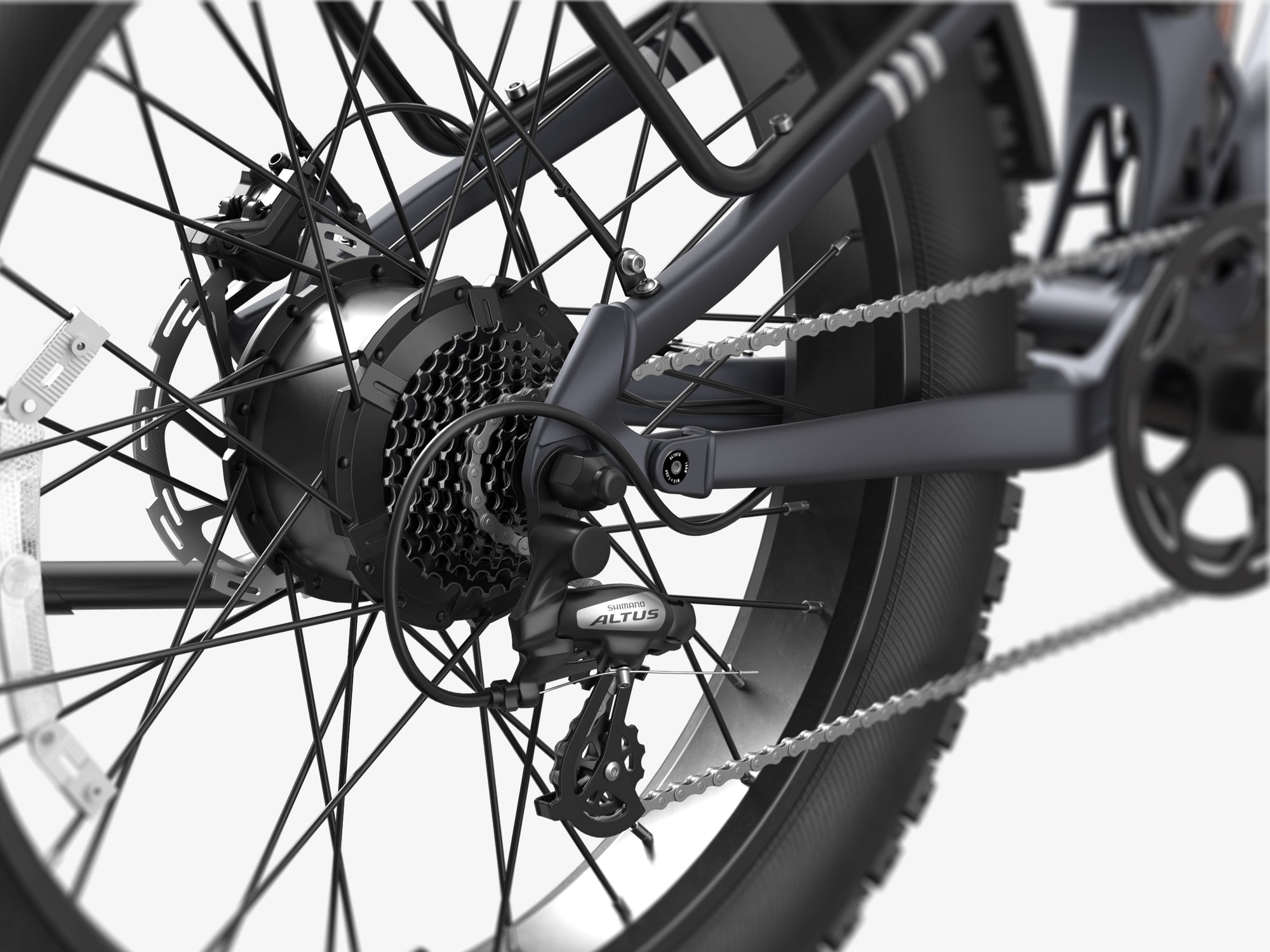 Shimano 8-Speed Drivetrain