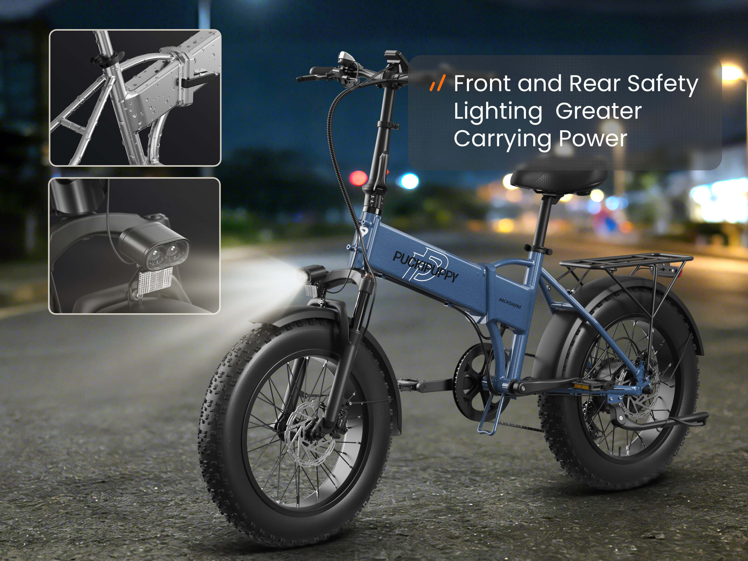 Dachshund Ebike #Color_Blue