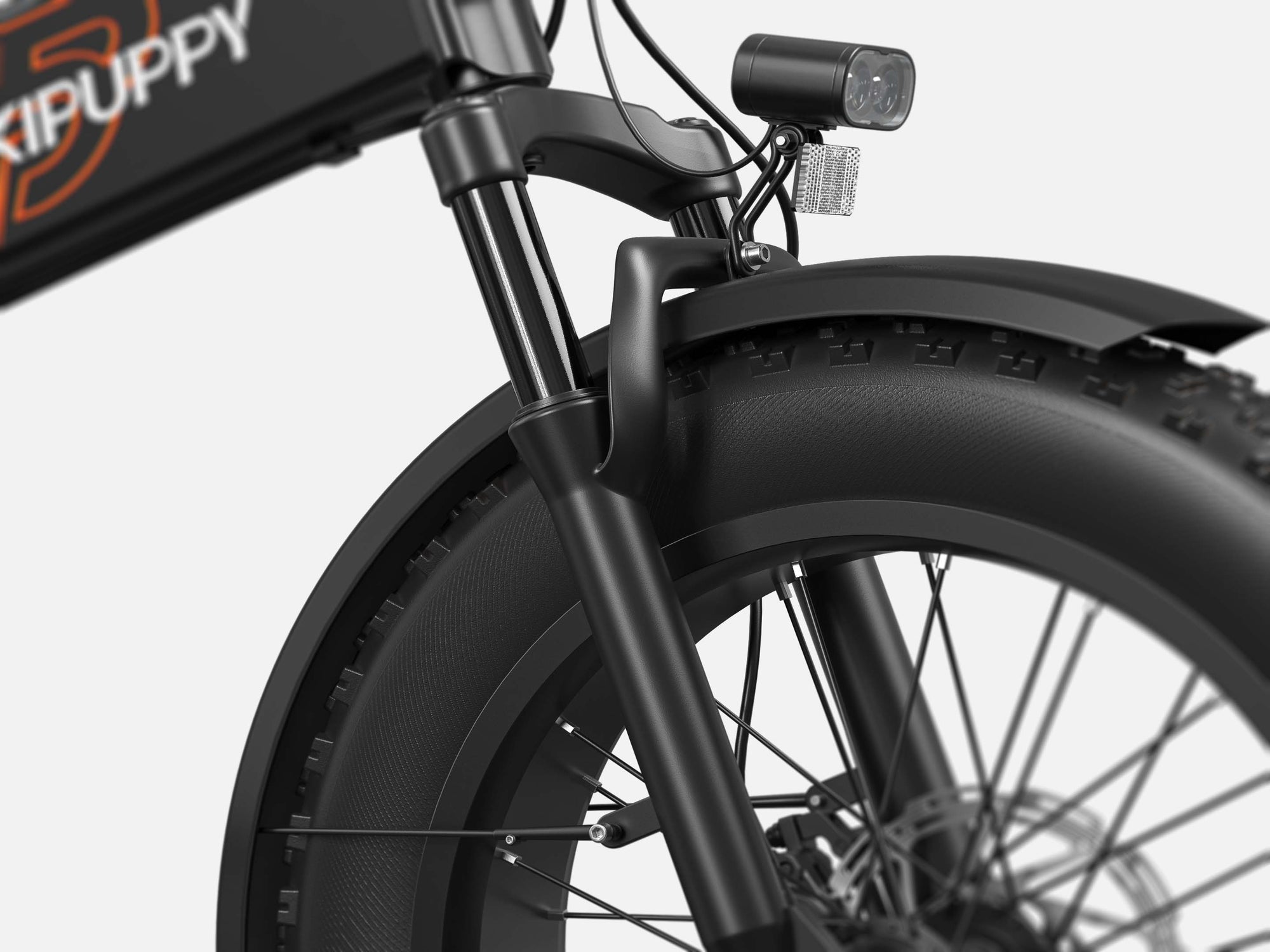 Front fork suspension