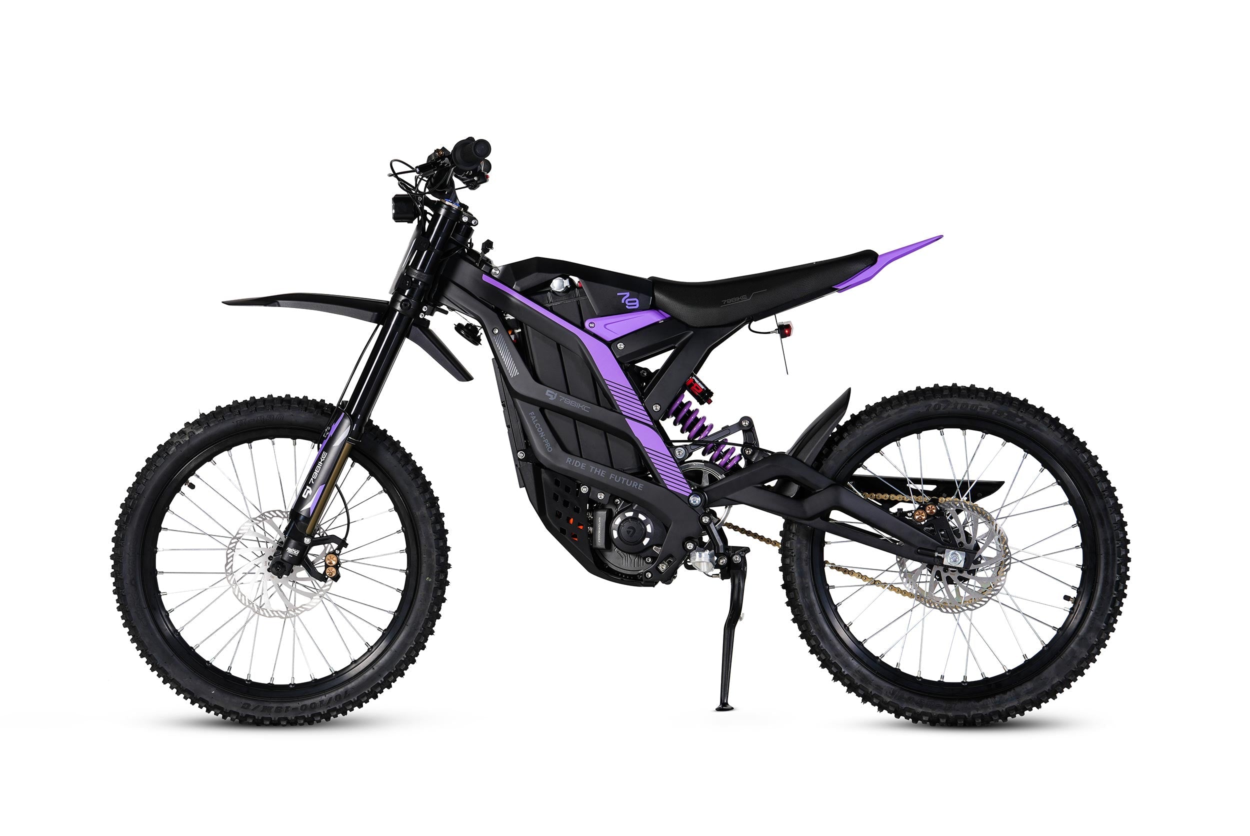 79BIKE Falcon Pro Kenshi Black / Purple #Color_Kenshi Black / Purple