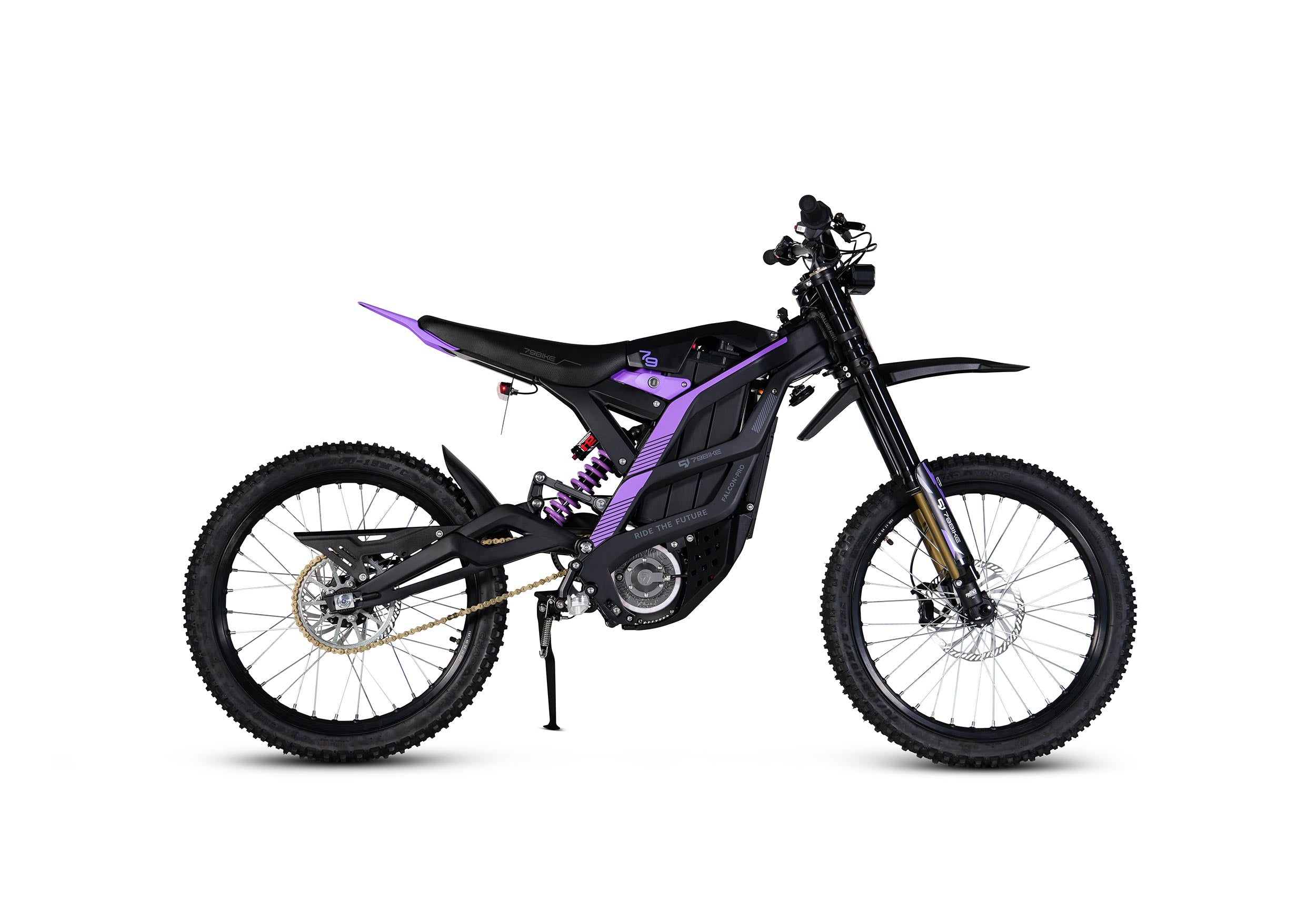 79BIKE Falcon Pro #Color_Kenshi Black / Purple