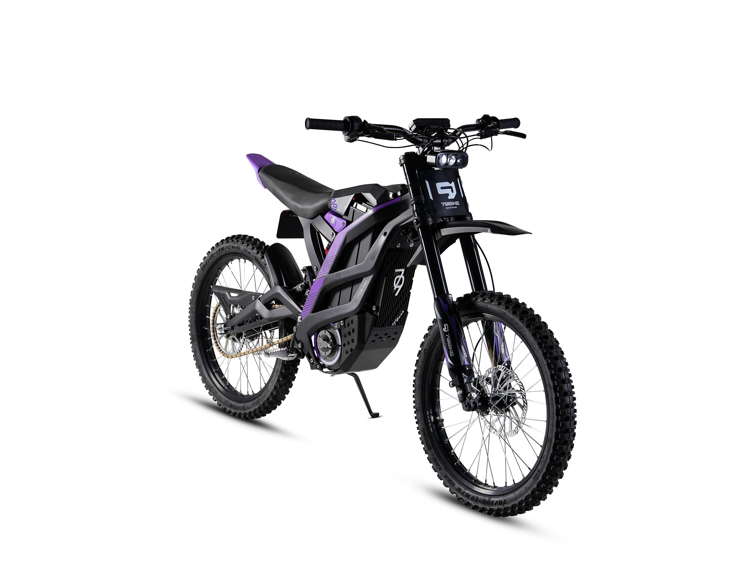79BIKE Falcon Pro #Color_Kenshi Black / Purple
