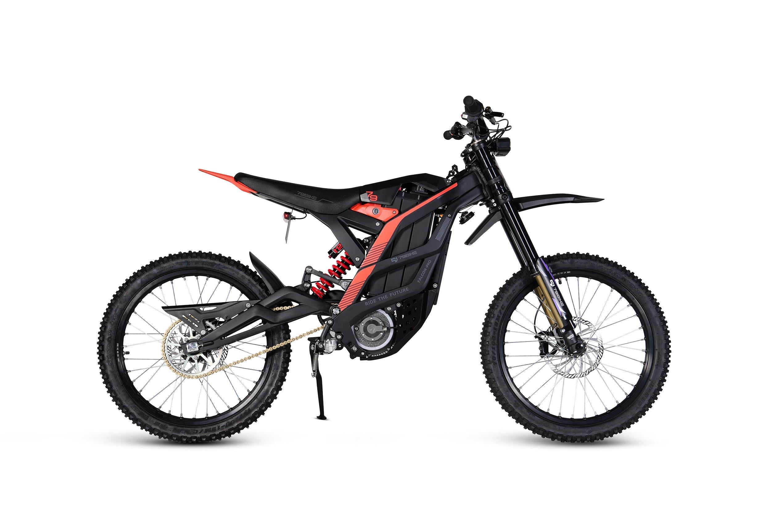 79BIKE Falcon Pro #Color_Kenshi Black / Red
