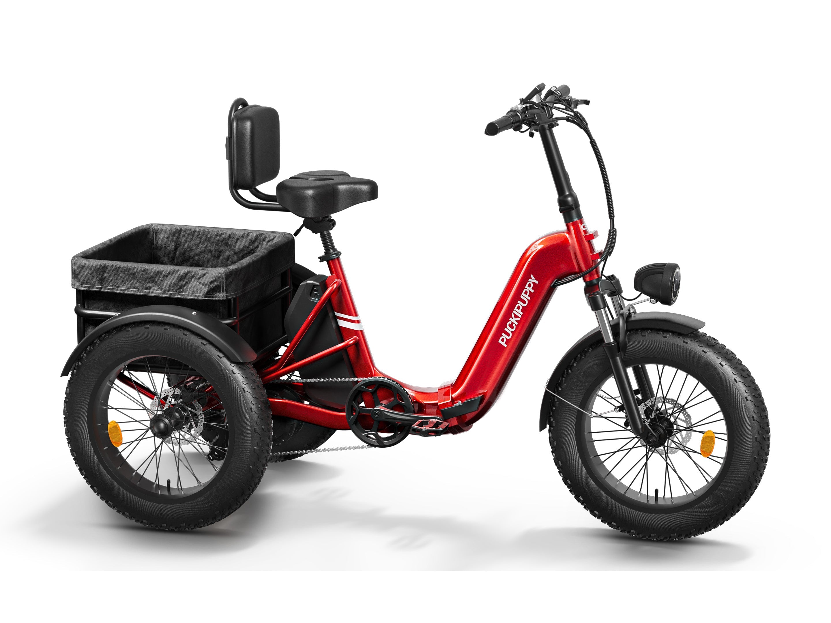 Puckipuppy Husky E-Trike Light Red #Color_Light Red